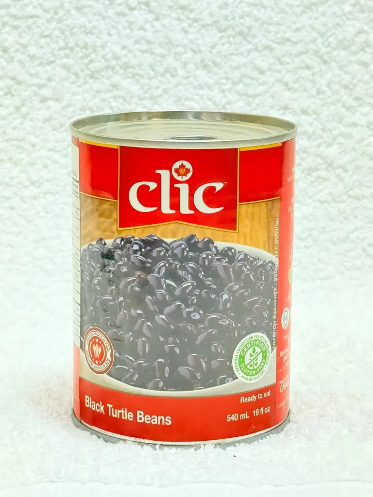 Clic Black Turtle Beans, 540 mL