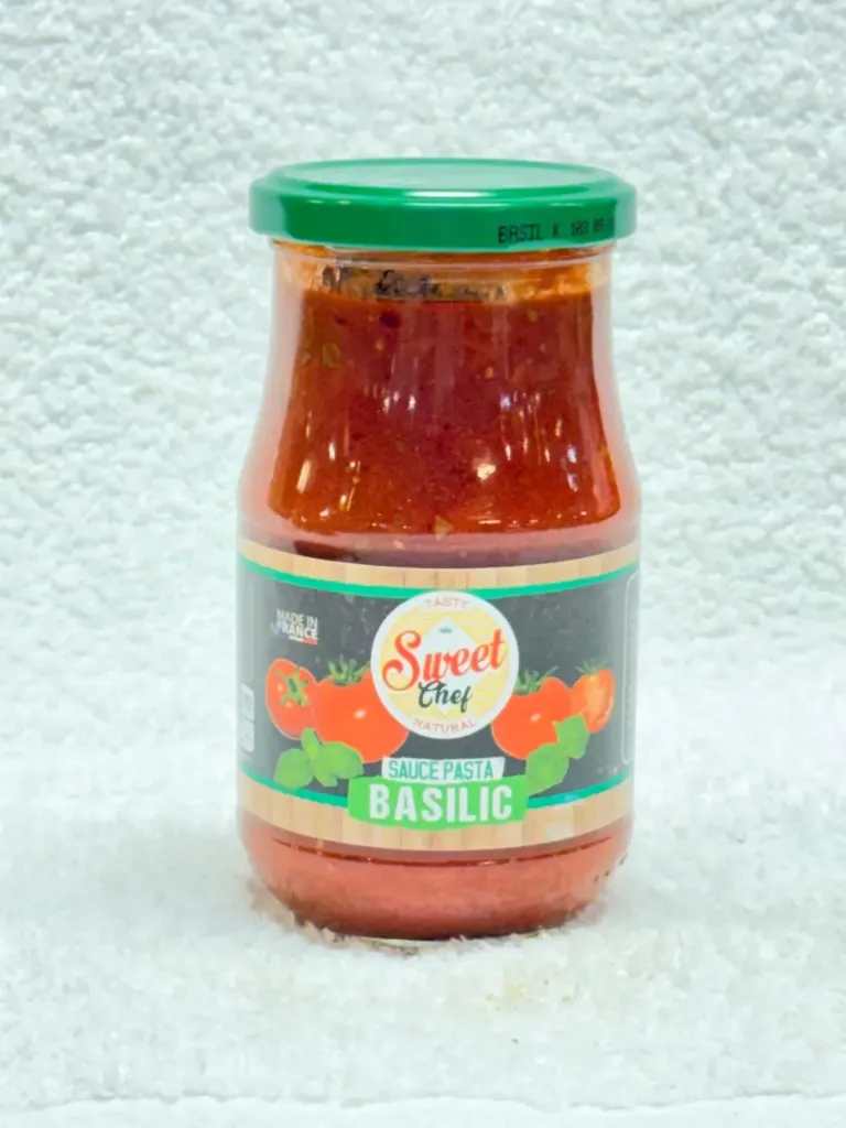 SWEET CHEF Tomato pasta sauce with basil, 350g