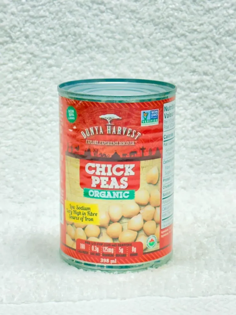 Dunya Organic Chickpeas, Harvest 398 mL