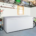 Kenmore 25 cu. ft. Garage Ready Commercial Chest Freezer with Adjustable Temperature Controls KKCF25E-W