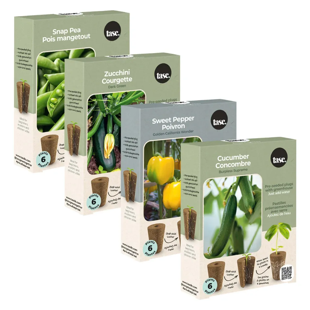 Crunch Pack Seed Plug Pack – 4 Kits