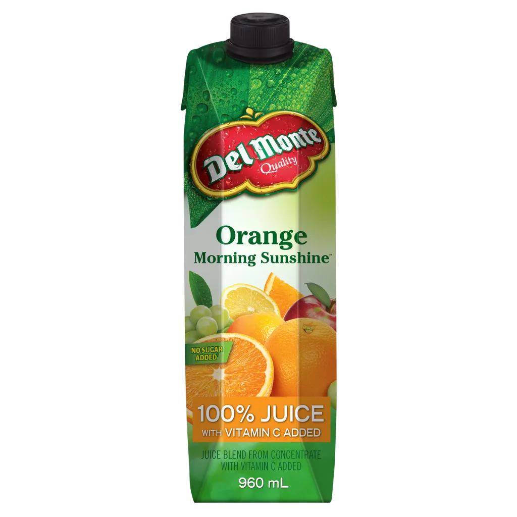 Del Monte Orange Morning Sunshine Juice 960mL
