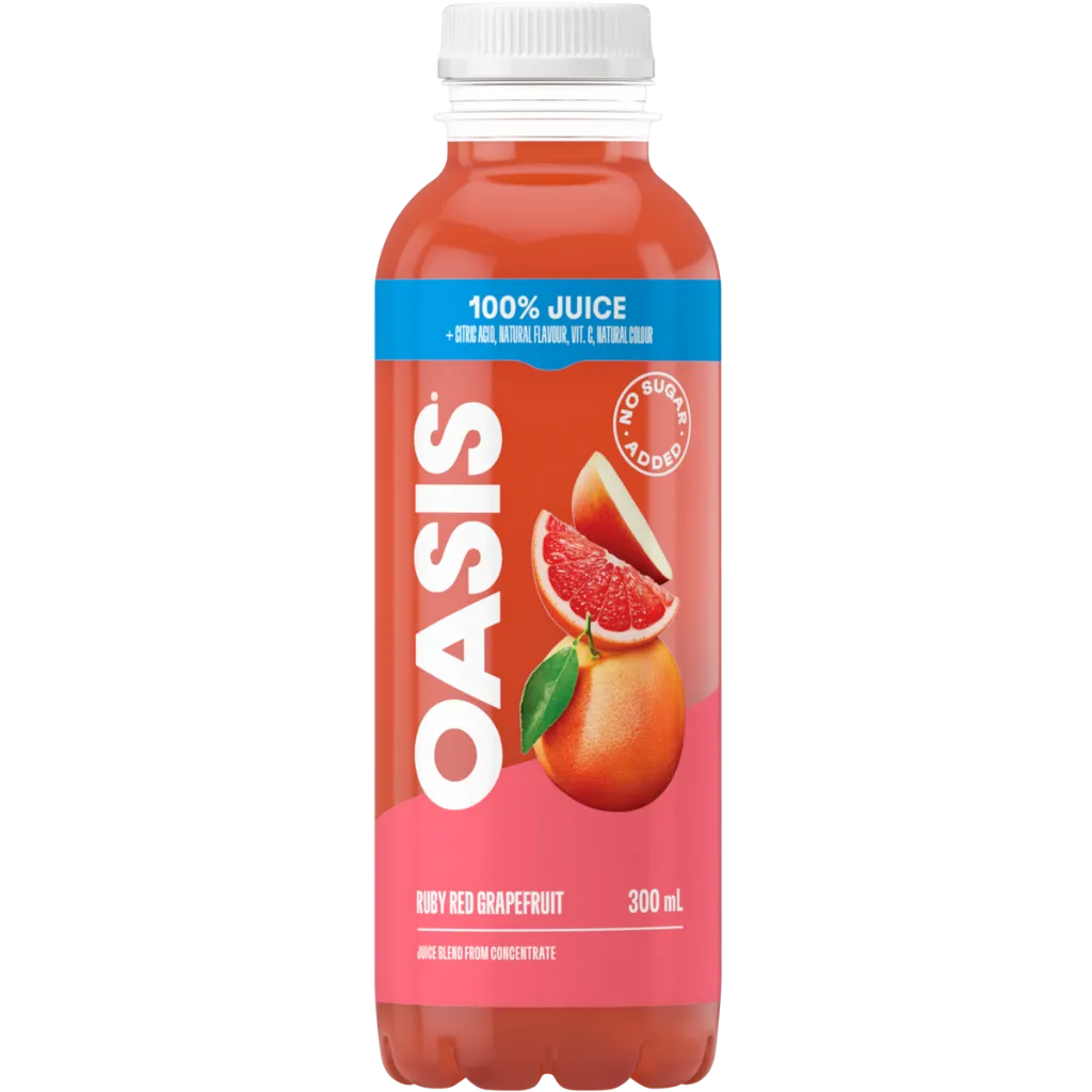 Oasis Ruby Red Grapefruit Burst 100% Juice