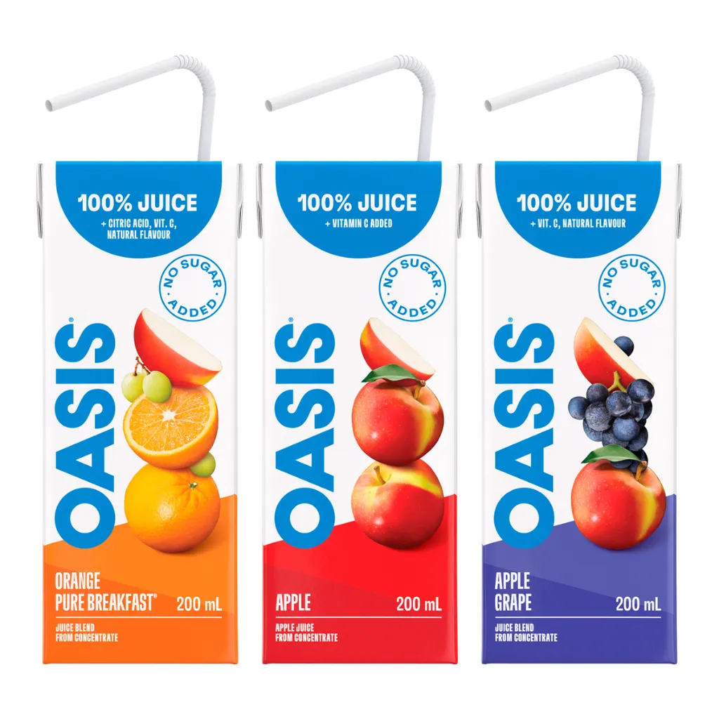 Oasis Assorted Juices 200 mL 