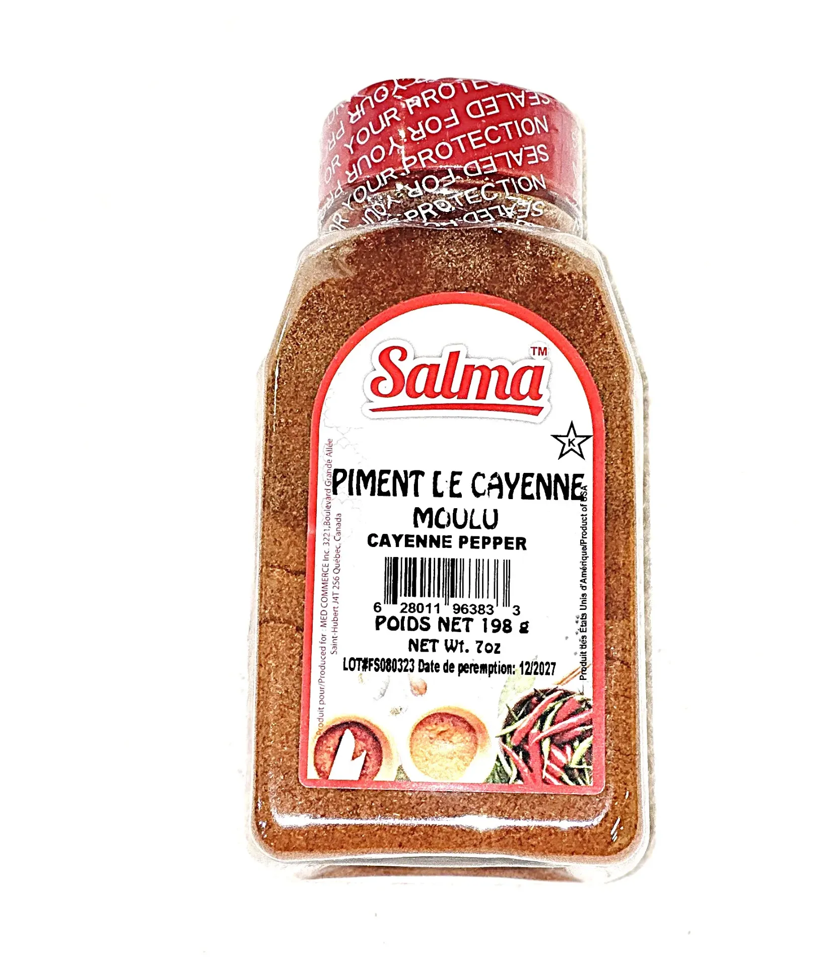 Salma Ground Cayenne Pepper 189g
