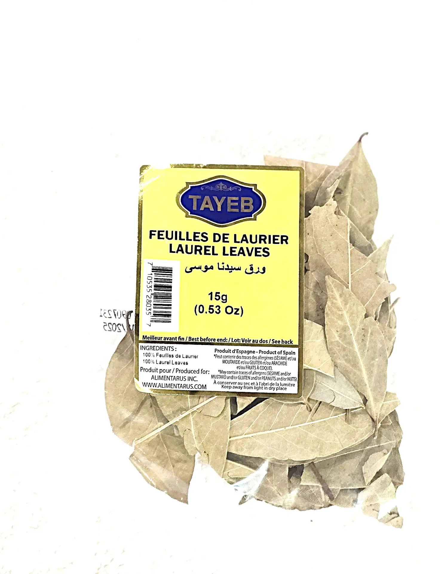 Tayeb Dry Laurel Leaves 15g 