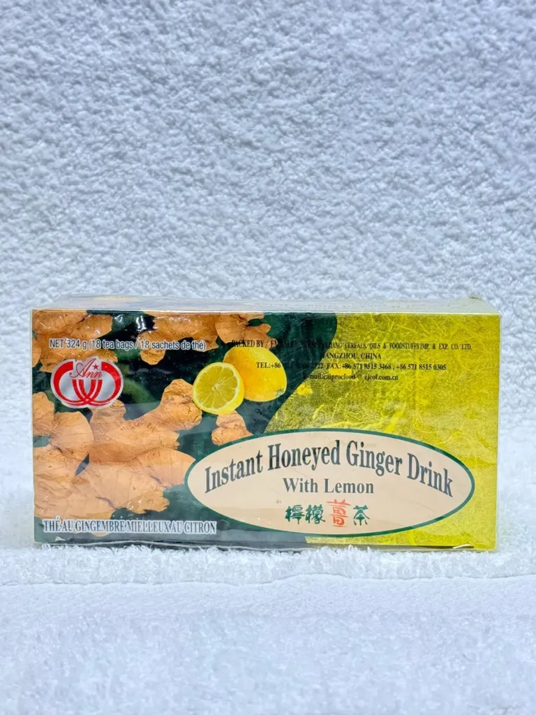 ANN INST HONEYED GINGER DRINK WITH LEMON