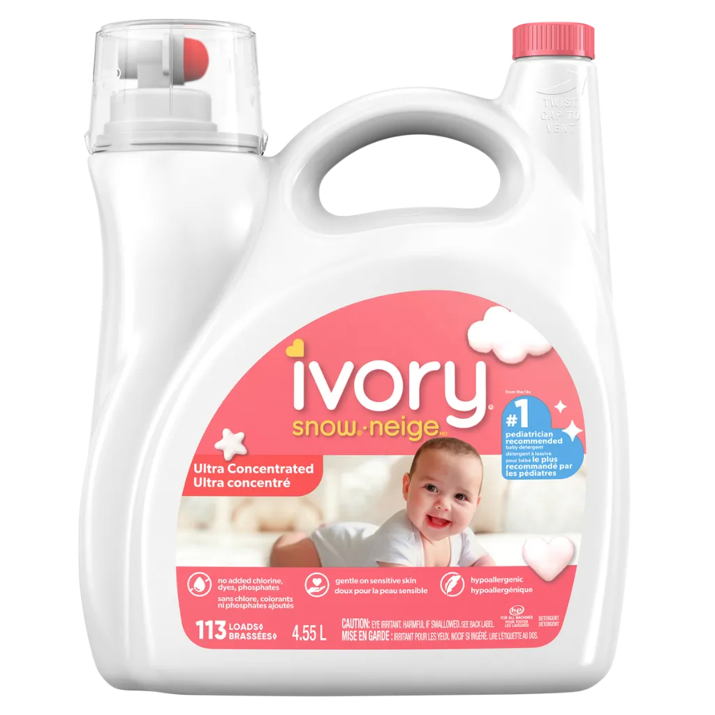 Ivory Snow Liquid Laundry Detergent 113 wash loads