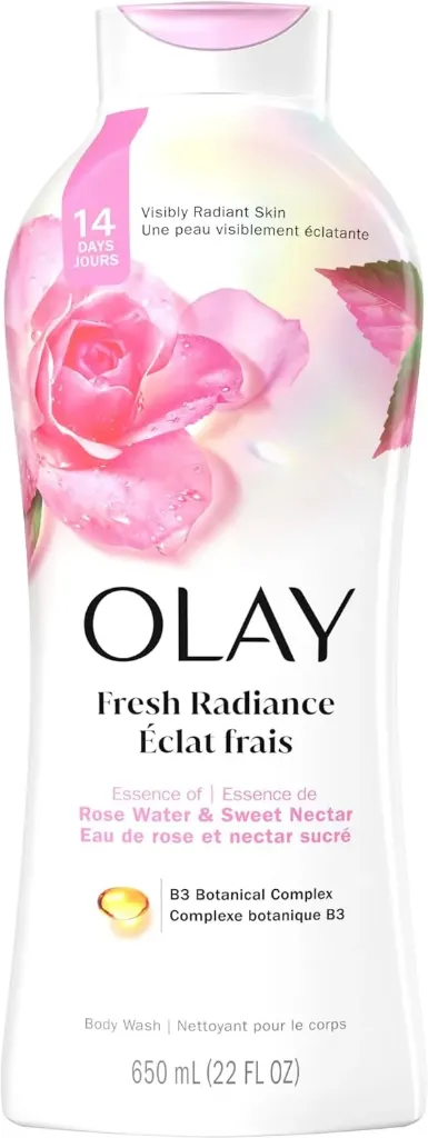 Olay Fresh Outlast Body Wash 700 mL (Rose Water & Sweet Nectar)