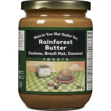 Nuts to You Nut Butter Spread  (Rainforest Butter)