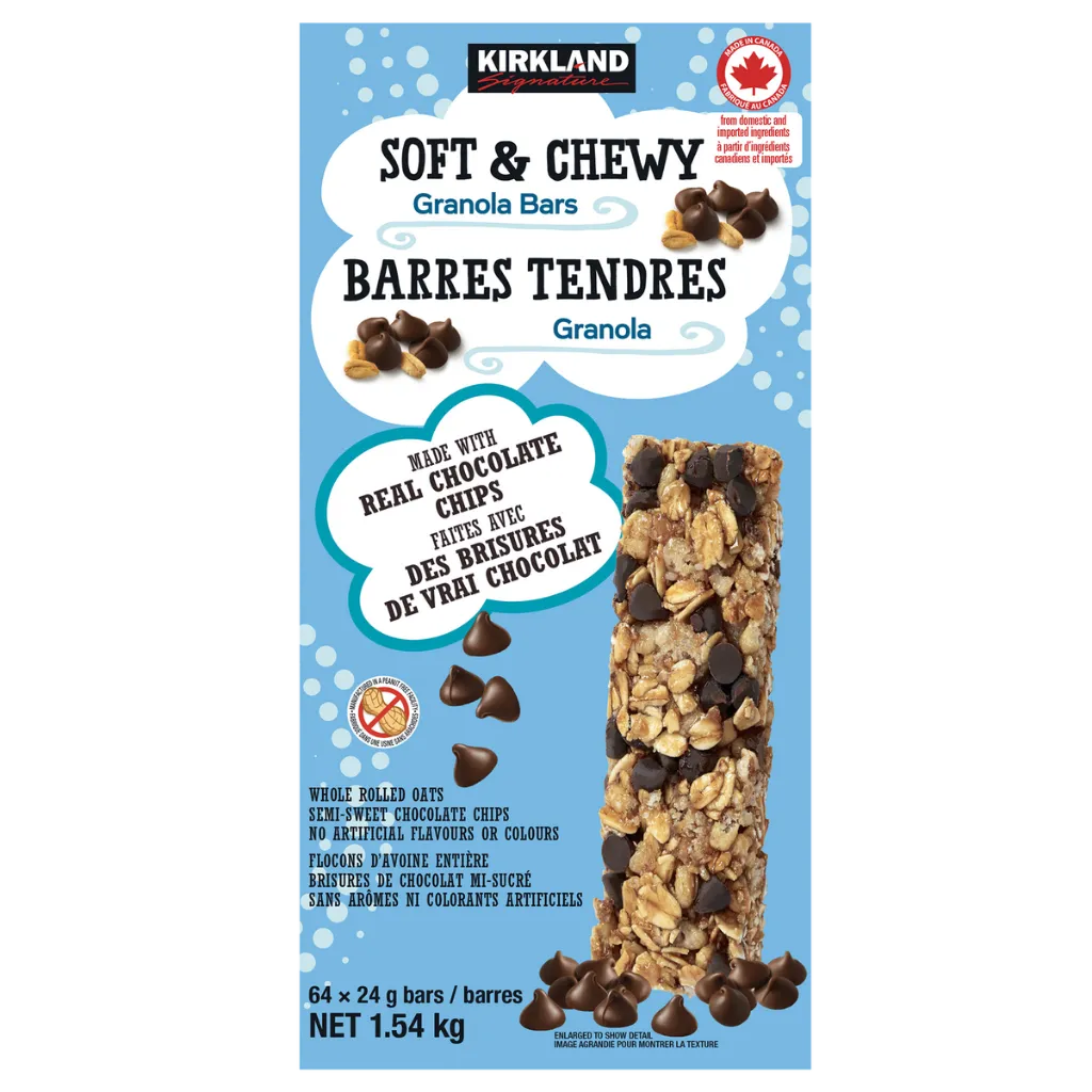 Kirkland Signature Soft & Chewy Granola Bars 24 g
