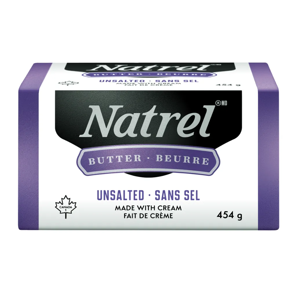 Natrel Unsalted Butter 454g