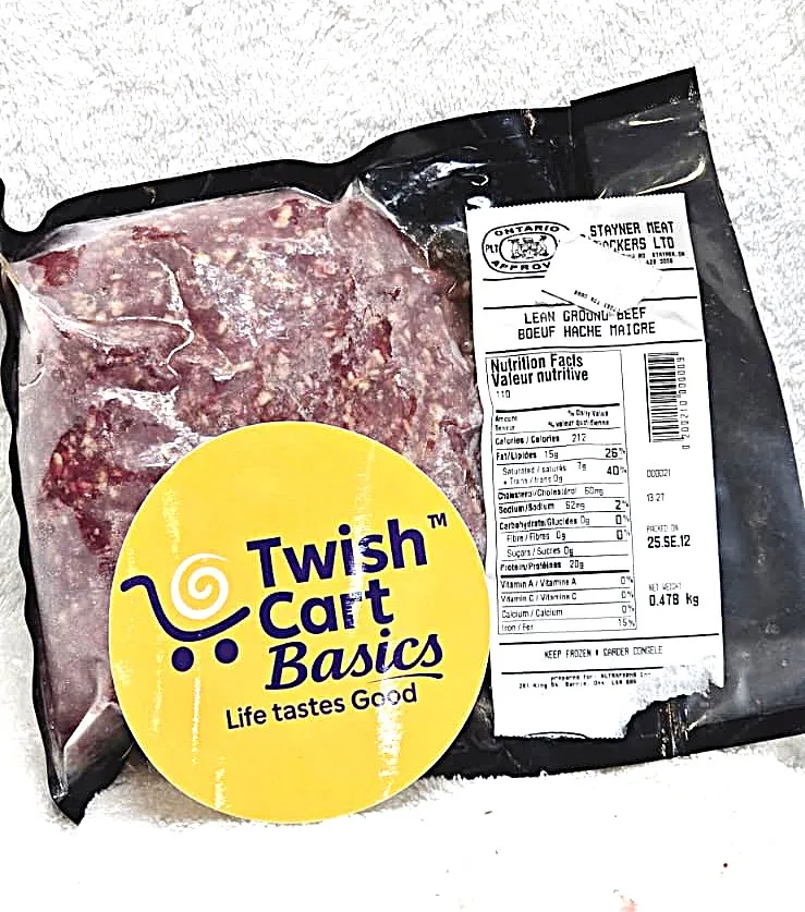 Twish Cart Essentials - Lean Ground Beef