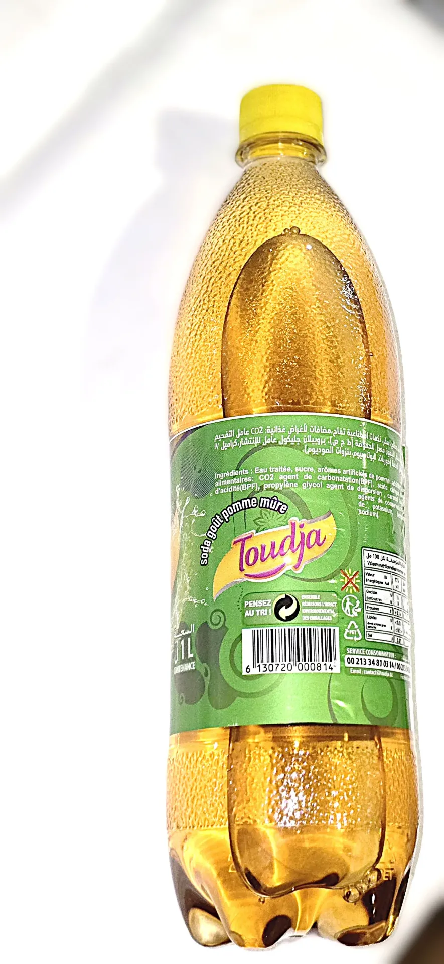 Toudja Flavored Sparkling  Apple Berries Juice