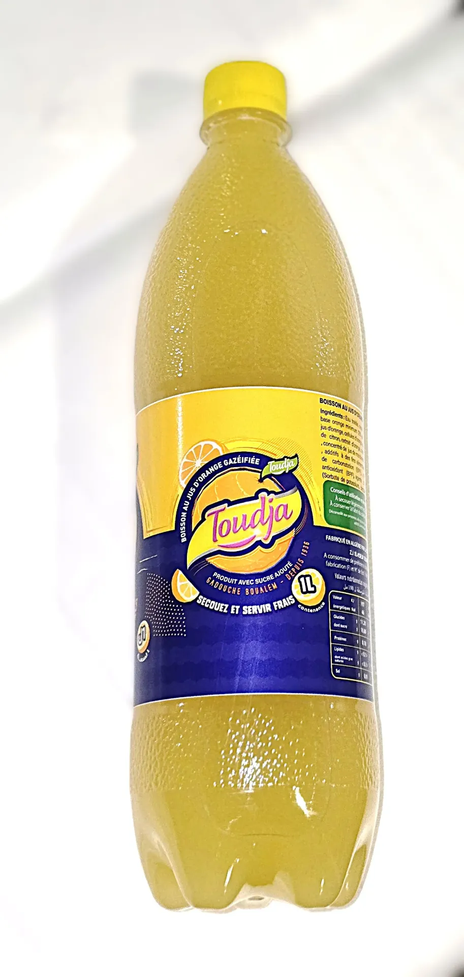 Toudja Flavored Sparkling Orange Juice