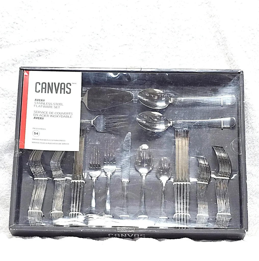 Canvas Avery stainless steel cutlery set