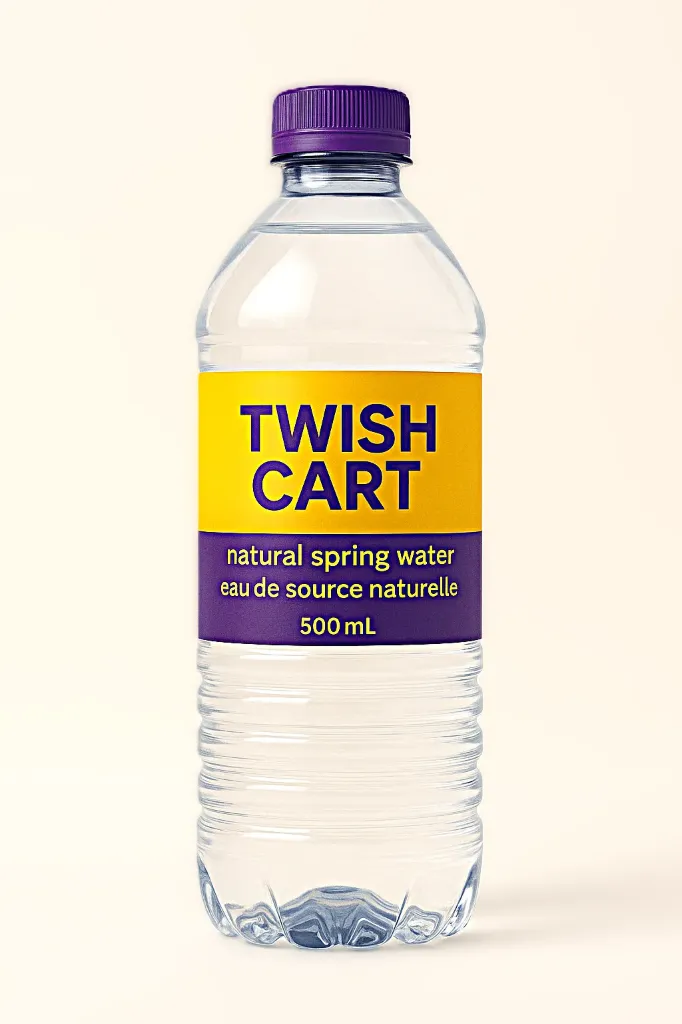 Twish Cart Essential - Natural Spring Water 500 mL 