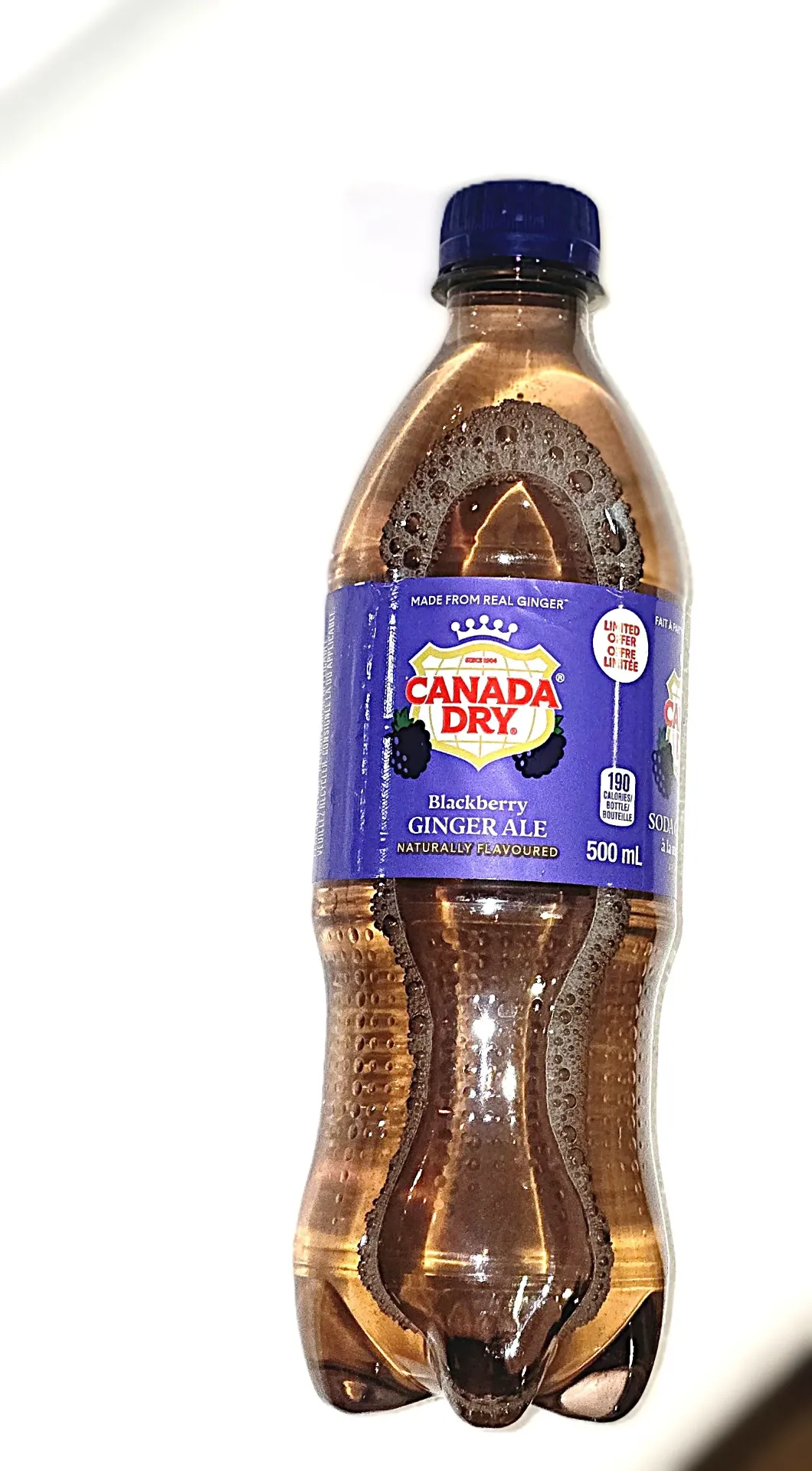 Canada Dry Blackberry Ginger Ale 500ml