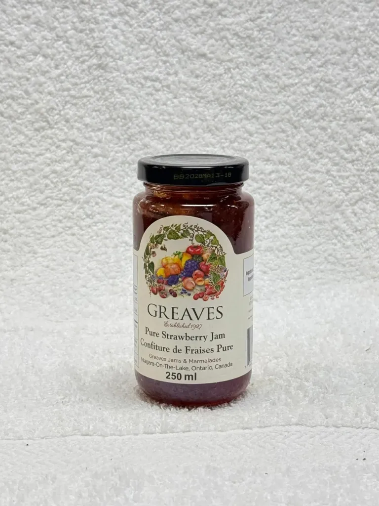 Greaves Strawberry Jam 250 mL